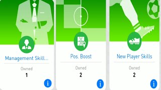 How and When to use Management Skill Boost, Position Boost and New Player Skill Trainer
