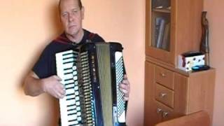 Antek na harmonii gra