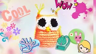 ♥♥♥Вязание крючком! Урок №2. Вяжем совушку♥♥♥