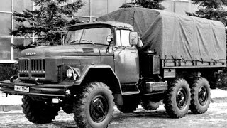 В грязи. Зил 131. In the mud. ZIL 131.