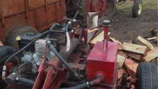 How to split Wood -  Log Splitter 101
