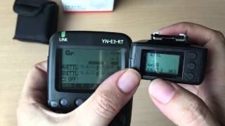 Unboxing del Yongnuo YNE3-RX and Canon 430EX II