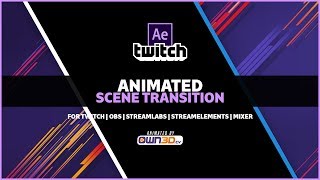 FIFA Twitch Stream Scene Transition - ANIMATED