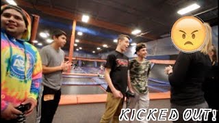 BREAKING ALL THE RULES AT SKYZONE (KICKED OUT)