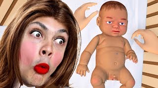 TAKE CARE OF THIS BABY ?!?! (Baby and Mother Simulator)