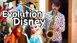 Evolution Disney Music on SAX  [1937 - 2018]