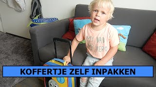 LUAN GAAT LOGEREN BIJ OPA EN OMA | LUAN BELLINGA VLOG #13