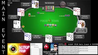 SCOOP 2018 | Main Event (Event 58-H $10300)