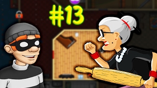 ВОРИШКА БОБ [13] ВРЕДНАЯ БАБУЛЯ Весёлая игра про грабителя Robbery Bob