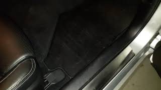 Резиновые коврики STINGRAY в салон INFINITI G sedan 2006+ гг.