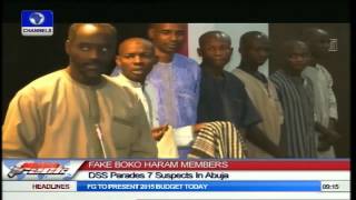 DSS Parades Fake Boko Haram Negotiators Who Got N6 Million From FG