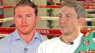CANELO TELLS GENNADY GOLOVKIN "THE LITTLE RESPECT I HAD FOR YOU IS GONE!"