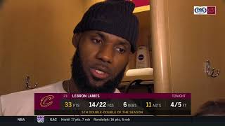 LeBron James can only shake head when asked if he saw any positives in Cavs' loss to Pacers