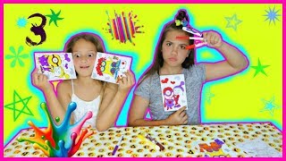 SISTER VS SISTER  3 MARKER CHALLENGE "SISTER FOREVER