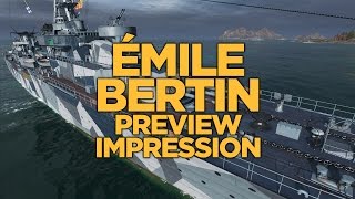 World of Warships - Emile Bertin Preview Impression
