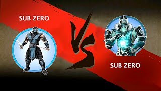 SUB ZERO Vs SUB ZERO | MORTAL KOMBAT MOD | SHADOW FIGHT 2