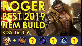 [ML] ROGER BEST ITEM BUILD 2019 |  KILLER BUILD | COMBO AND GAMEPLAY MOBILE LEGENDS by ^_^JAYSON^_^