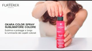 Come applicare lo Spray Sublimatore Colore per capelli colorati senza risciacquo OKARA COLOR