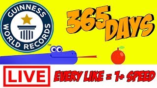 Breaking The World Record Of Playing Google Snake Game For 1 YEAR!