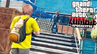 Зомби Апокалипсис в GTA 5 - НОВАЯ КОЛОНИЯ ВЫЖИВШИХ. МНОГО ПРИПАСОВ