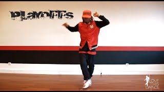 Hip Hop dance Tutorial |  PLAYOFFS with Fabbreezy