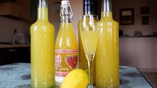 Limoncello fatto in casa - Le video ricette di Lara
