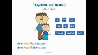 Видеоурок по русскому языку "Изменение имён существительных по падежам (склонение)"