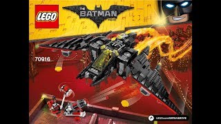 THE BATWING   70916 Batman Movie Lego build Bauanleitung instrukcja budowania instruction