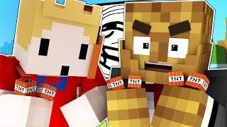THE BEST TRAPS IN MINECRAFT SECURITY MODDED CHALLENGE w/ TEWTIY | Minecraft Mod Minigame | JeromeASF