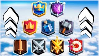 MI MEJOR SUBIDA DE COPAS de Clash Royale - WithZack
