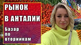 БАЗАР В ТУРЦИИ / АНТАЛЬЯ. Рынок по вторникам в Лимане. Цены на продукты.