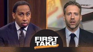 Stephen A. and Max react to Draymond Green focusing on championship, not Rockets | First Take | ESPN