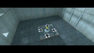 Portal Game-play 1: The Portal Gun