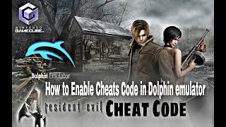 How to Enable Cheats code in dolphin emulator | Resident evil 4 Cheat code