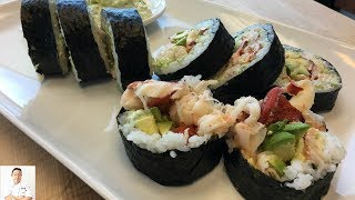 GRAPHIC: LIVE Maine Lobster Sushi Roll