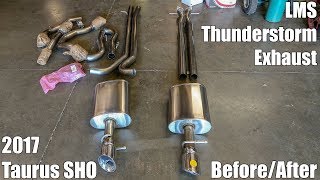 Making my SHO LOUDER! LMS Thunderstorm exhaust install.