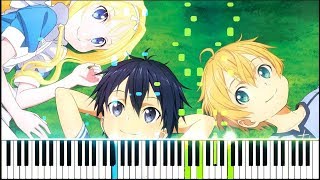 [Sword Art Online: Alicization ED] "Iris" - Eir Aoi (Synthesia Piano Tutorial)