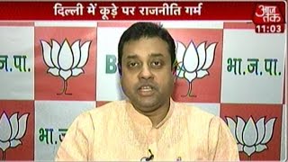 Garbage Dumped On Streets Of Delhi By Protesting MCD Workers