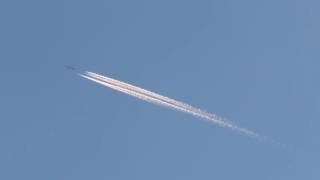 Qantas Boeing 747 QF63 flyby at 30000FT