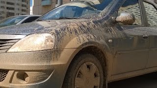 Джип триал III на Рено Логан Renault Logan off-road part III