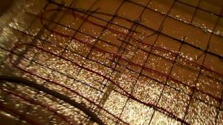 Тёплый пол в ванной комнате (Floor heating in the bathroom)