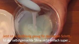 Schleim selber machen ohne Kleber - Nur aus SHAMPOO und SALZ ?