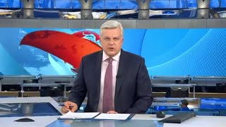 Часы и начало программы "Время" в 21:00 (Первый канал [+1], 30.01.2020)