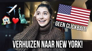 IK GA VERHUIZEN NAAR NEW YORK (geen clickbait) ☆ SAAR