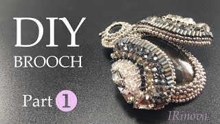 Как сделать брошь жук из бисера  часть 1 How to make a beetle brooch from beads Part 1