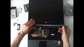 Compaq 6710b 노트북 분해(Laptop disassembly)
