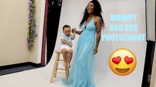SURPRISE MOMMY AND SON PHOTOSHOOT WITH A SPECIAL ANNOUNCEMENT!!!