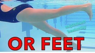 Flutter Kick, Summer Swim Lesson (quick and easy swimming fundamentals)