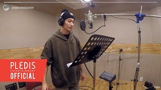 [INSIDE SEVENTEEN] SEVENTEEN 'SWEETEST THING' (Chocolate OST) Recording Behind