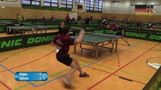 Benno Oehme (SATTV) - Niels Felder (HTTV) - TOP 12 Jugend/Schüler 2018 in Barleben.